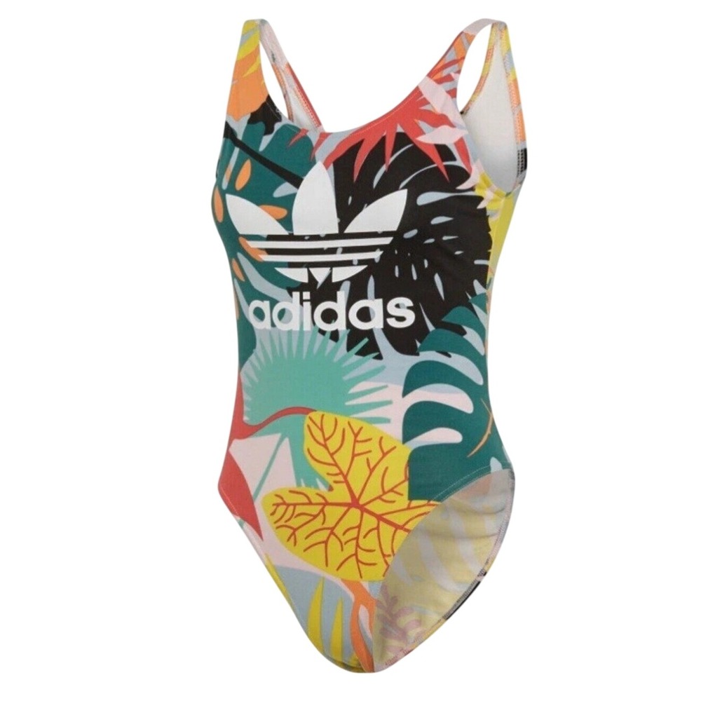 Adidas Originals Tropical Leaf Bodysuit - Size L